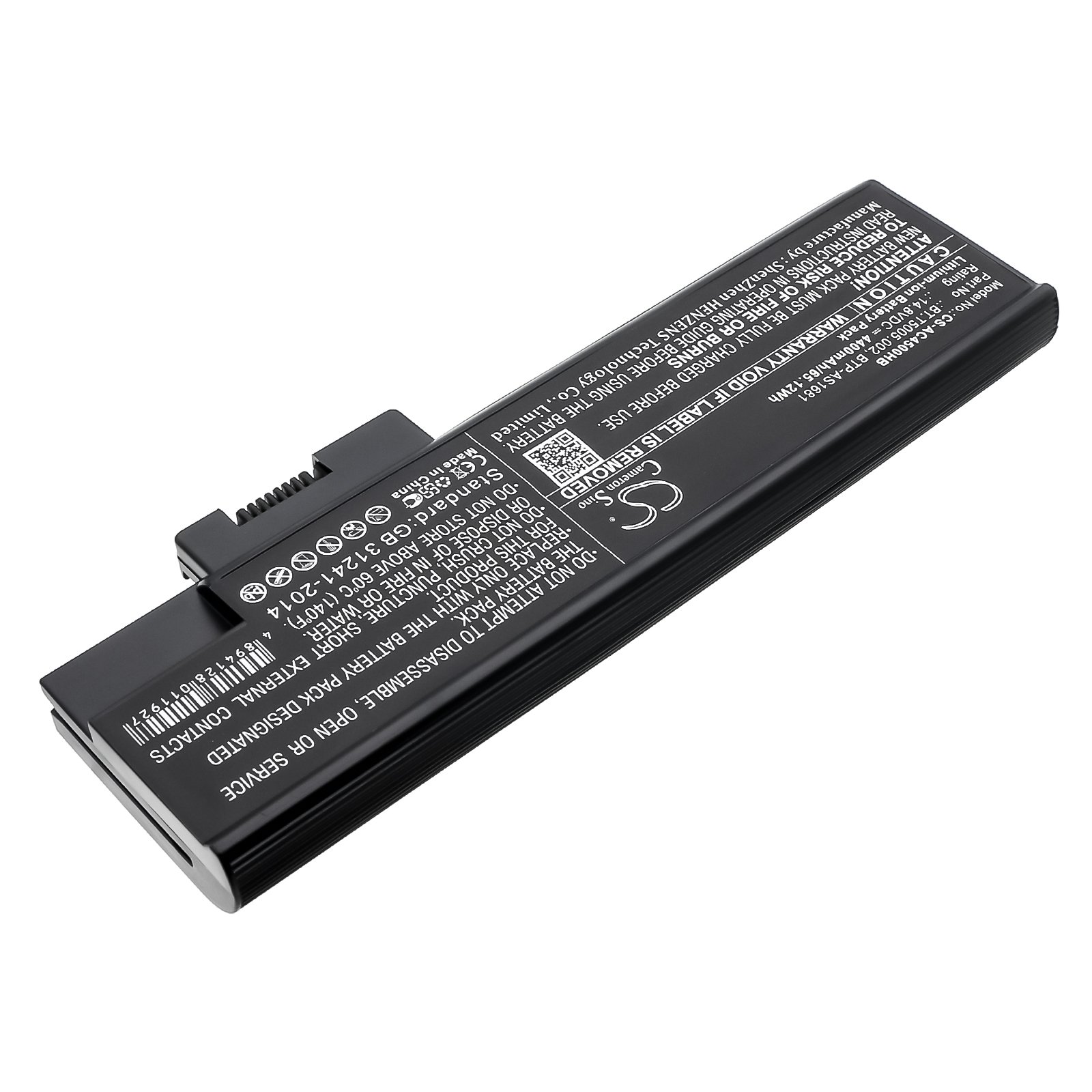 互換バッテリー 対応 エイサー BT.T5005.002,LC.BTP03.003,BTP-AS1681,4UR18650F-1-QC192,4UR18650F-2-QC140,4UR18650F-2