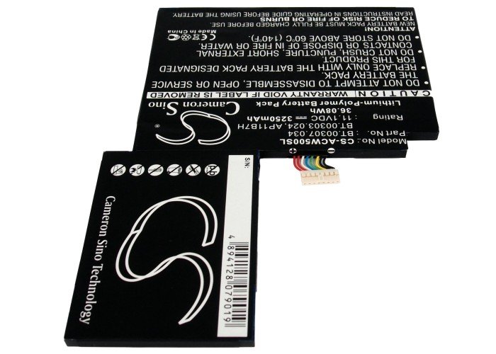 互換バッテリー 対応 エイサー AP11B7H,BT.00303.024,BT.00307.034