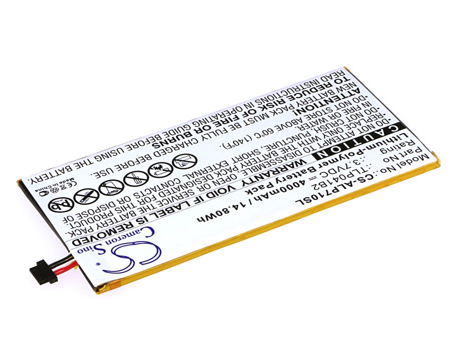 互換バッテリー 対応 Alcatel TLP041B2