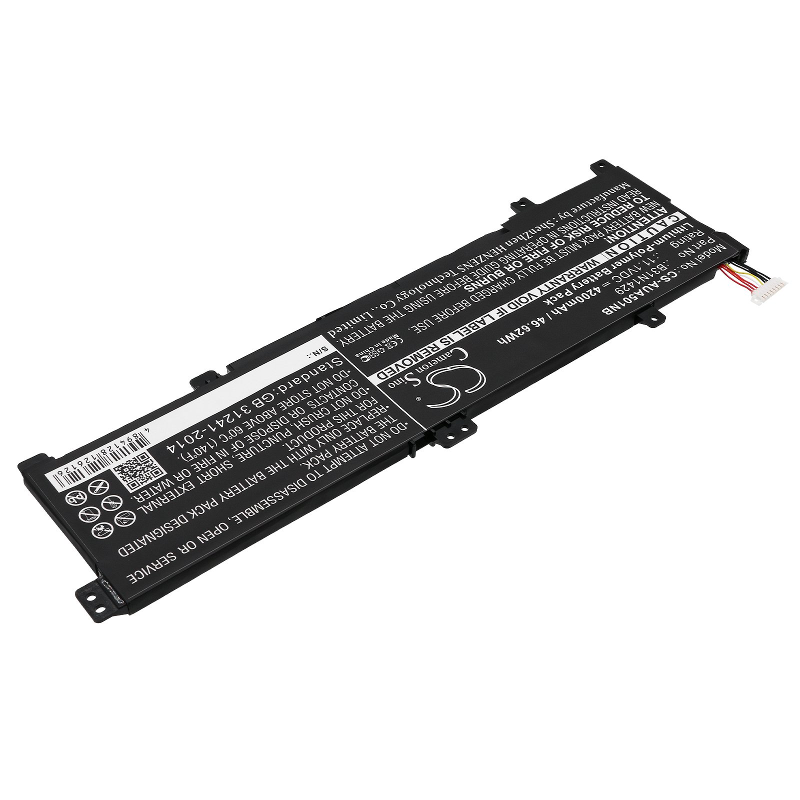 互換バッテリー 対応 Asus B31N1429,0B200-01460000,0B200-01460100,C31N1429