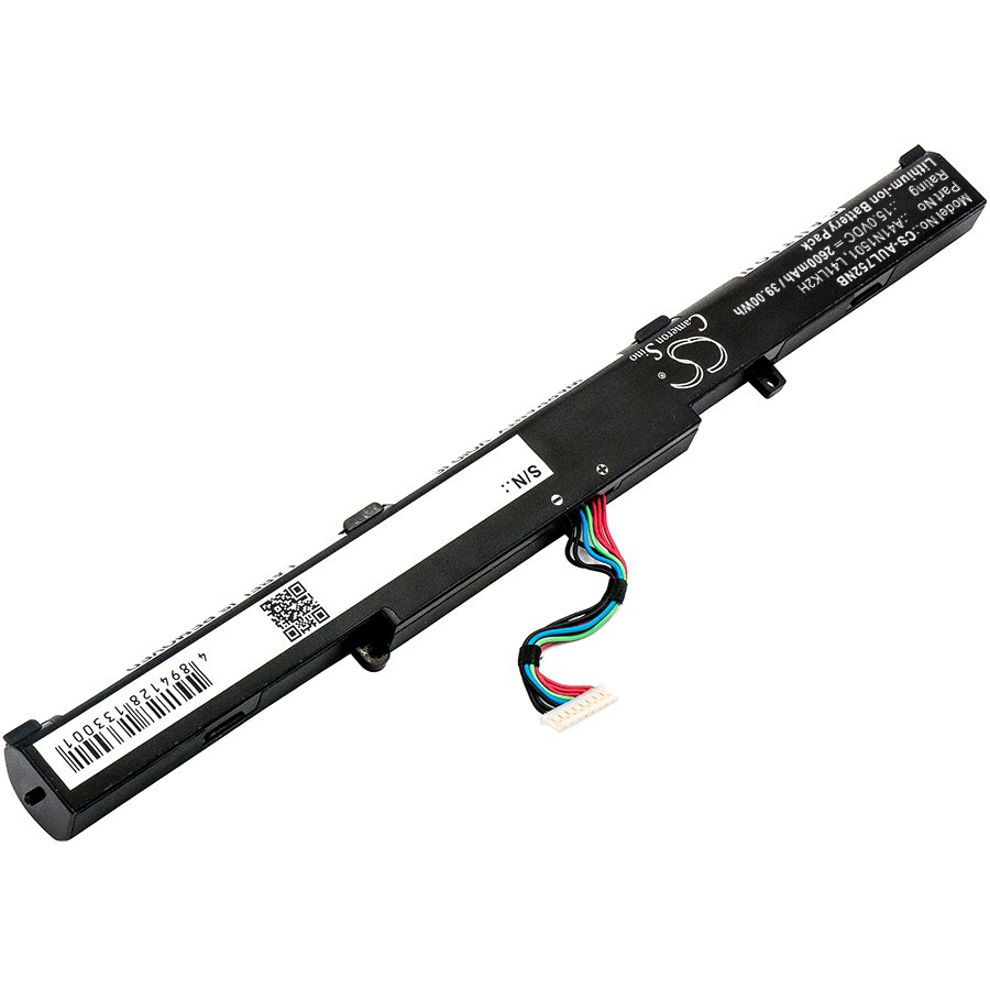互換バッテリー 対応 Asus A41N1501,L41LK2H,L41LK9H,0B110-00360000,0B110-00360100,A41Lk9H