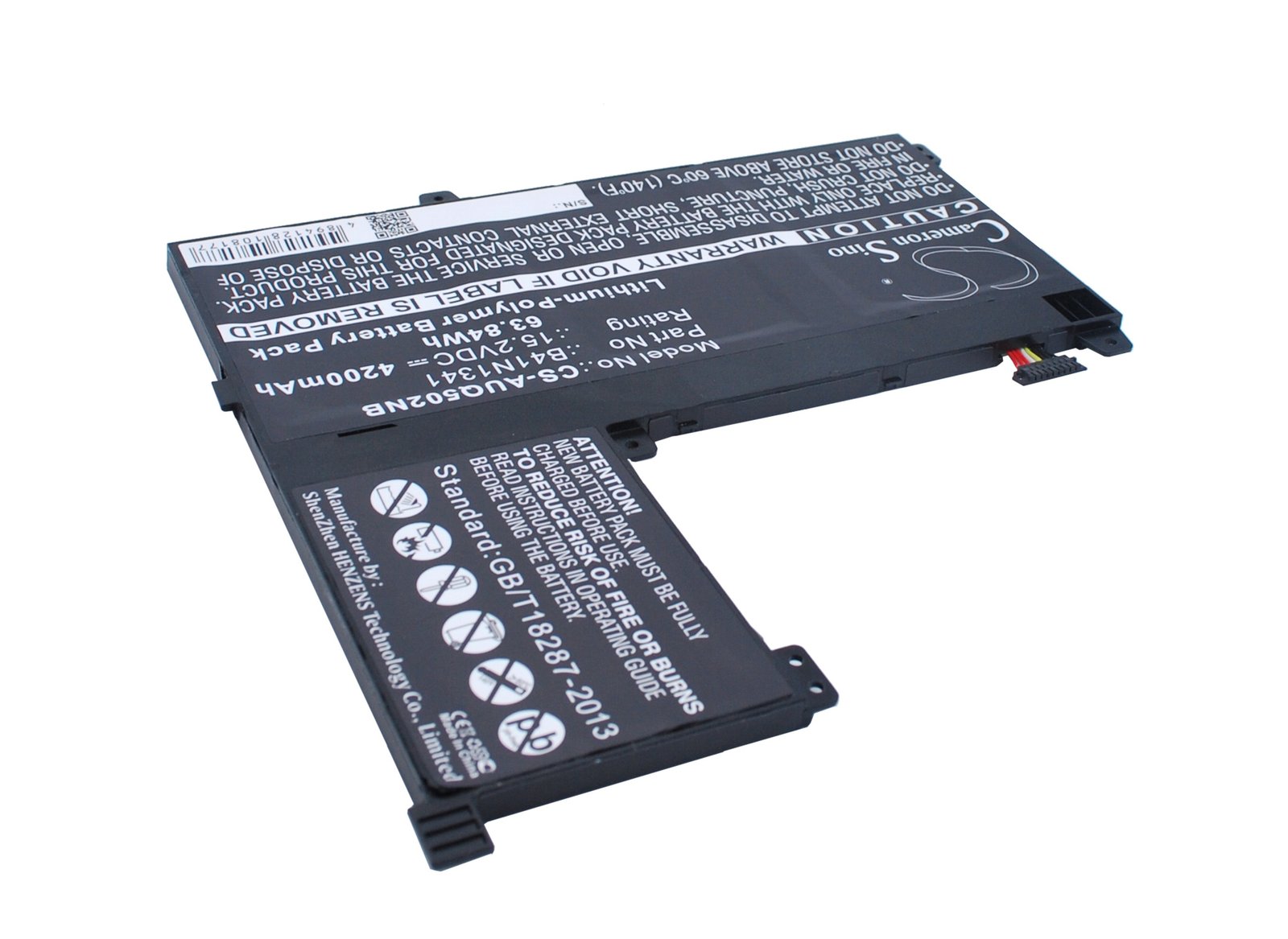 互換バッテリー 対応 Asus B41N1341,0B200-00960000