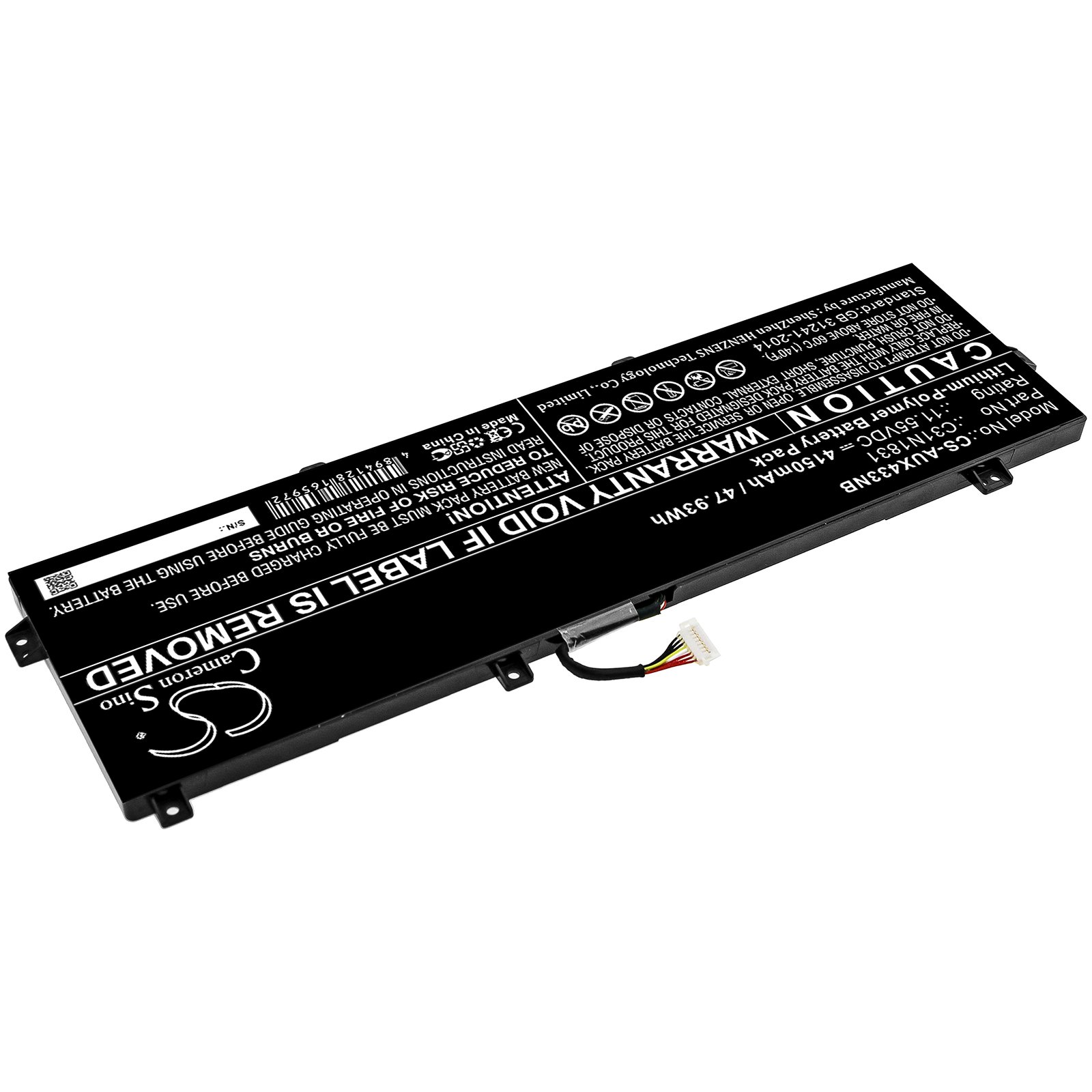 互換バッテリー 対応 Asus C31N1831,0B200-03330200,0B200-03630000