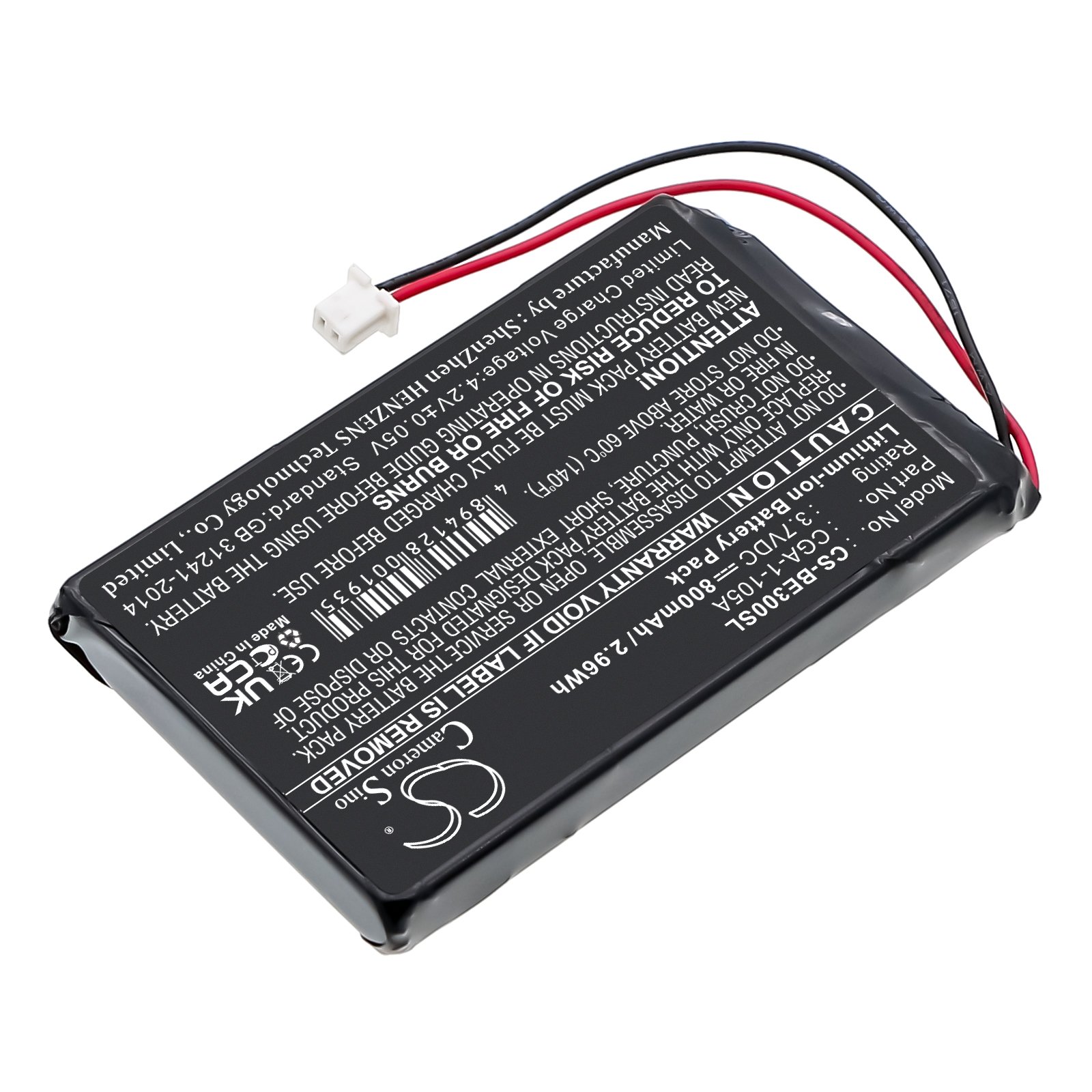 互換バッテリー 対応 Casio CGA-1-105A ノートPCバッテリー 互換品 1年保証