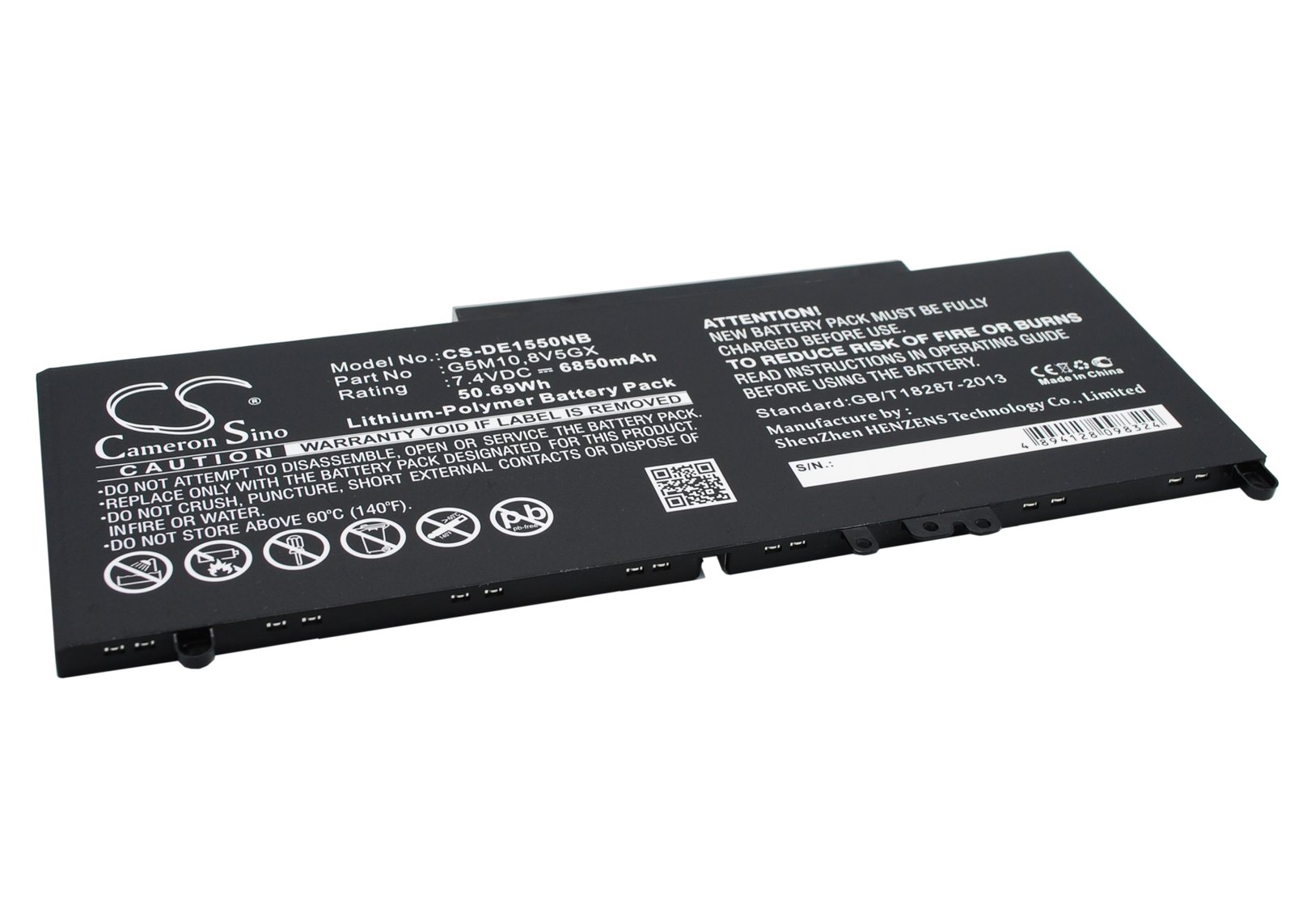 互換バッテリー 対応 DELL G5M10,8V5GX,6MT4T,F5WW5,R9XM9,VMKXM,079VRK,0WYJC2,451-BBLN,79VRK,HK60W,R0TMP,ROTMP,W