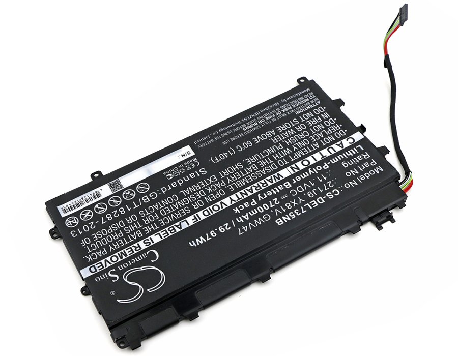 互換バッテリー 対応 DELL 271J9,YX81V,GWV47,0GWV47,MN791,0MN791,3WKT0,0271J9