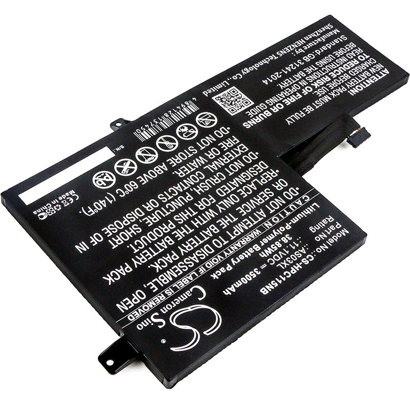 互換バッテリー 対応 HP AS03XL,918669-855,HSTNN-DB7Z,918340-171,918340-1C1,918340-271,918340-2C1,AS03044XL,AS0