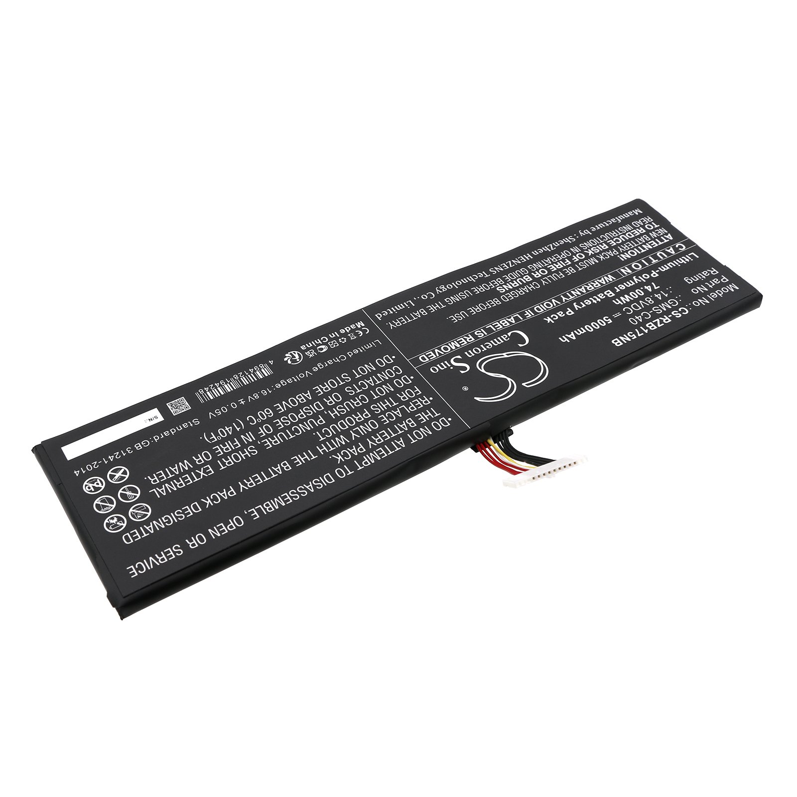 互換バッテリー 対応 Razer GMS-C40,961TA005F