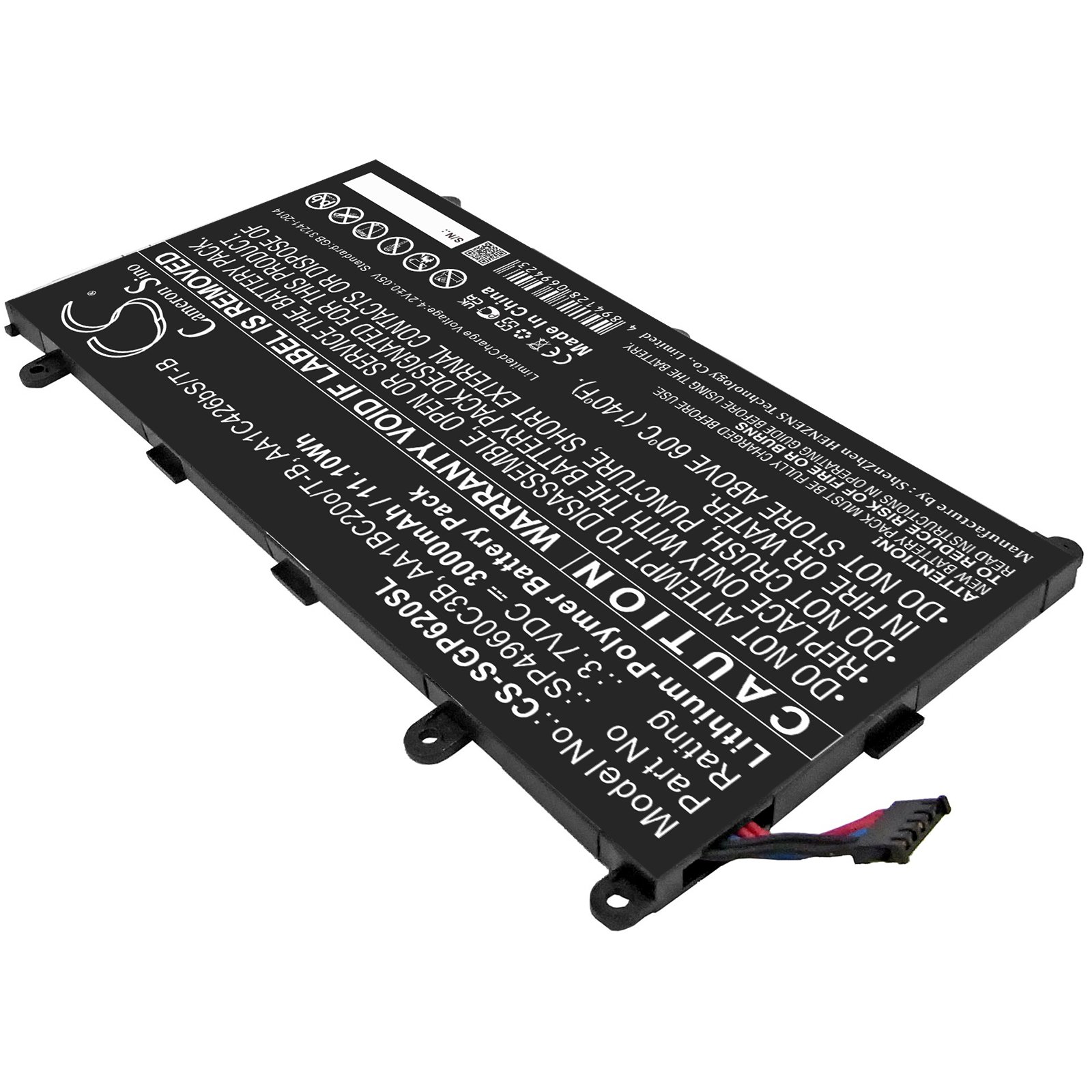 互換バッテリー 対応 Samsung SP4960C3B,AA1BC20o/T-B,AA1C426bS/T-B