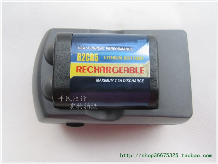 2CR5 バッテリー交換 互換リチャージャブルバッテリー